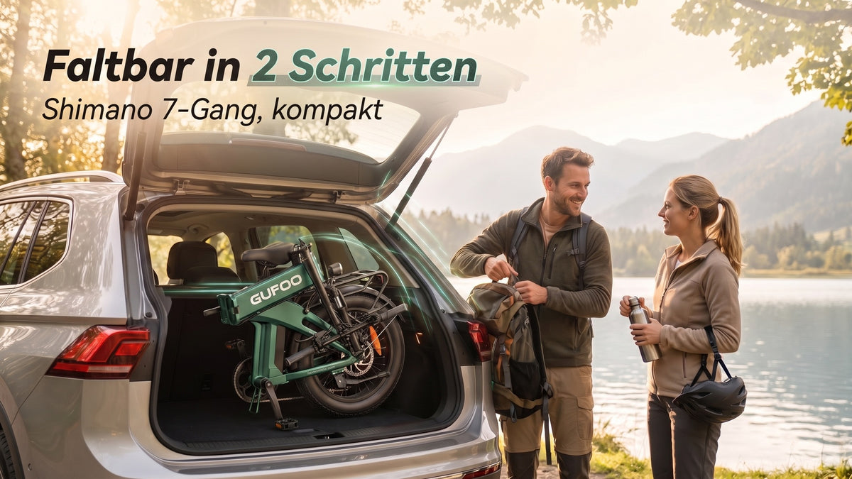 Portability & Versatility (Folding Design & 7-Speed)